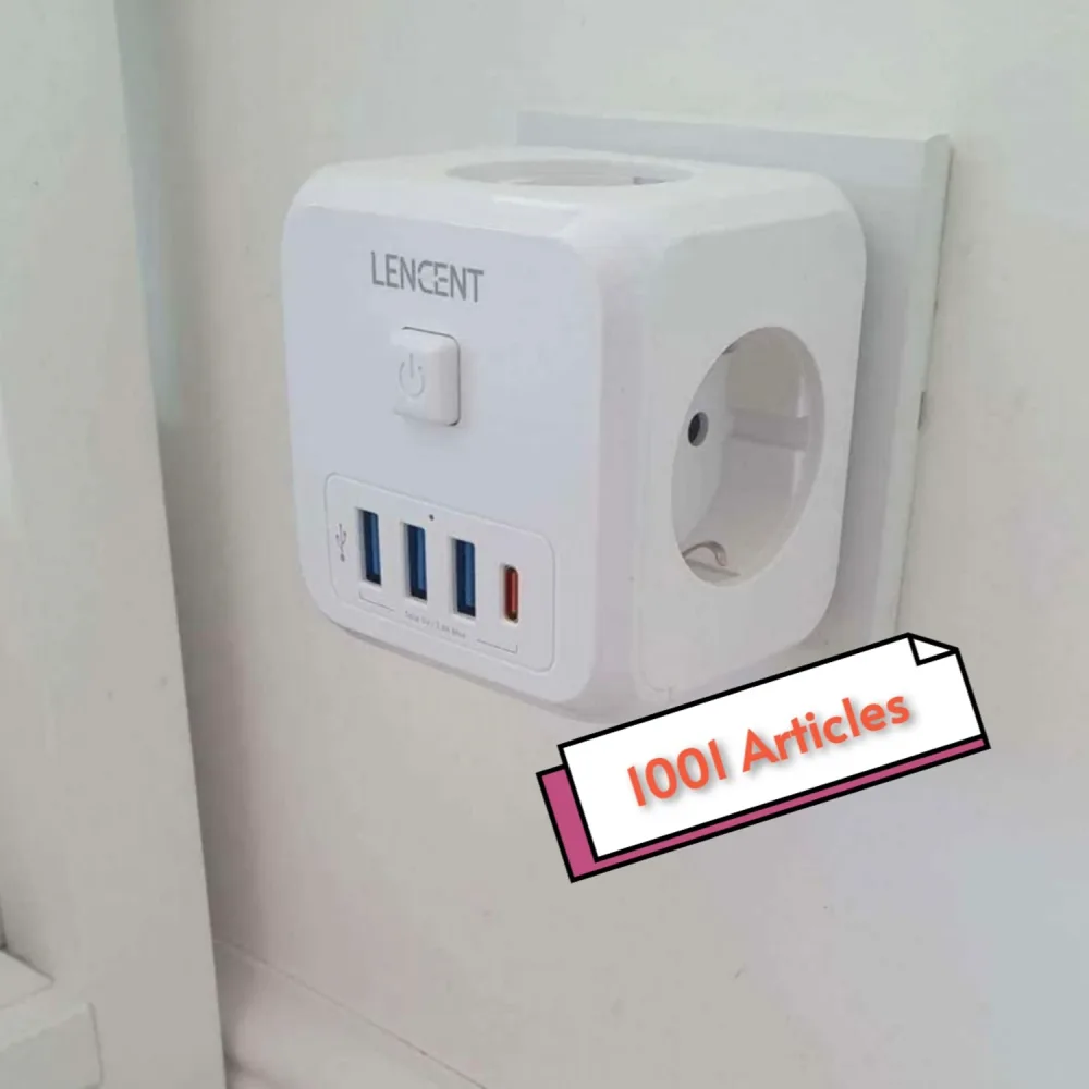 LENCENT - Adapter Europe PD-QC 3.0, 07 en 01