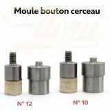 Moule Bouton Pression Cerceau Métal