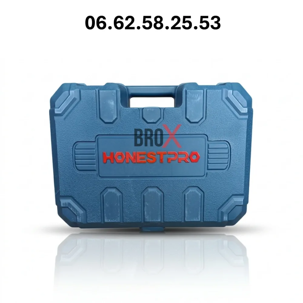 Ventouse Vibrante Sans-fil 1 Batterie 21V HONESTPRO YAE4580 17500 د.ج