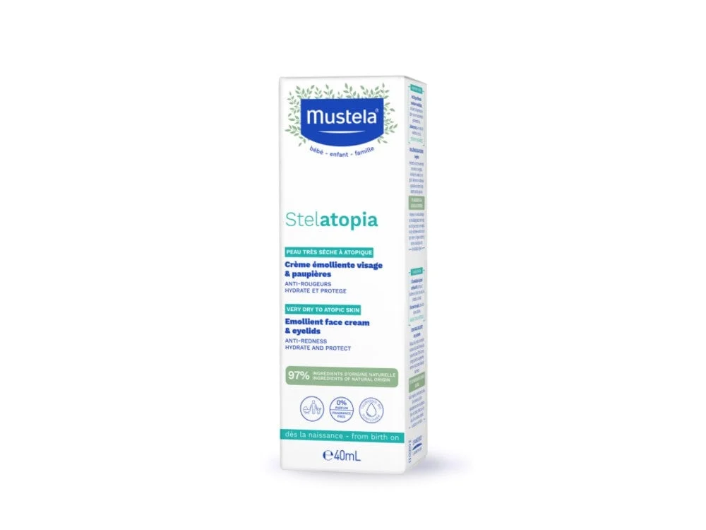 Crème émolliente visage Stelatopia 40ml