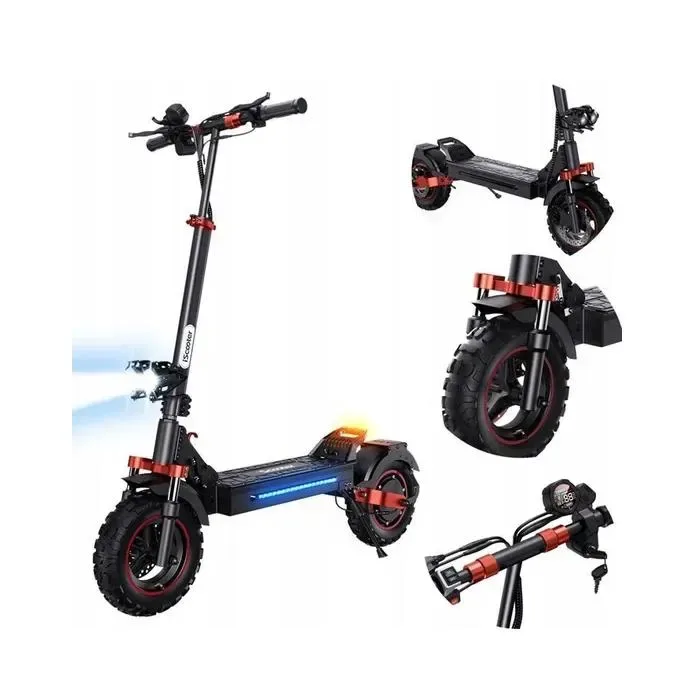 Trottinette Electrique ISCOOTER iX5S 50-60km 1000W Batterie 48V 15Ah 11"Pneu Charge 150 kg Adulte