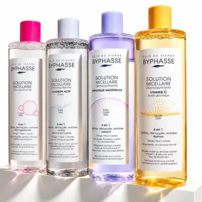 BYPHASSE Eau Micellaire Démaquillante 4en1 500ml