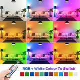 Lampe 16 coleur avec télécommande