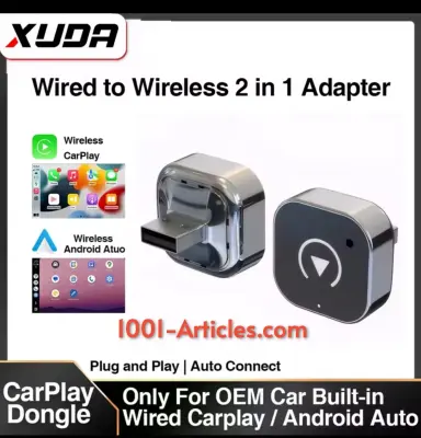 Mini Adaptateur XUDA CarPlay - Android Auto, sans fil