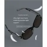Lunettes de soleil intelligentes ecouteurs sans fil Bluetooth, appels mains libres - نظارات شمسية ذكيةو سماعات رأس لاسلكية بتقنية البلوتوث