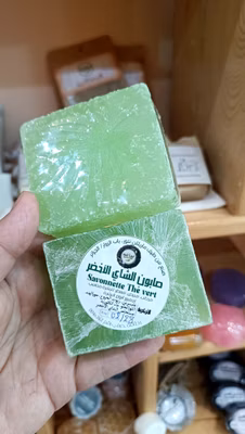 Savon au thé vert  صابون الشاي الأخضر