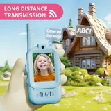 Pack Talkie-walkie 2pcs pour enfants avec vidéo et camera HD rechargeable