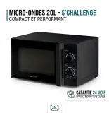 Micro  onde 20 L schallenge