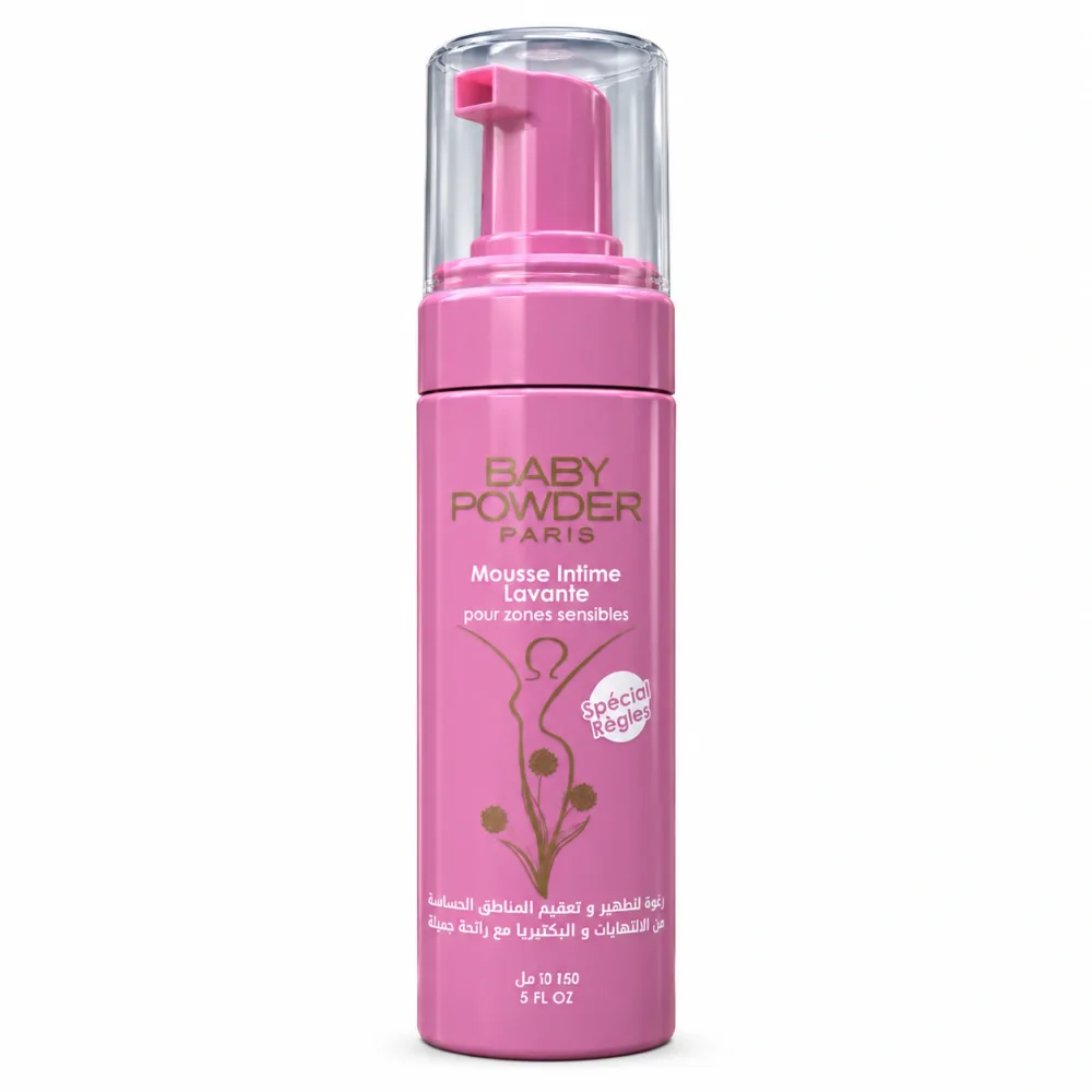 BABY POWDER Mousse Intime Lavante 150ml