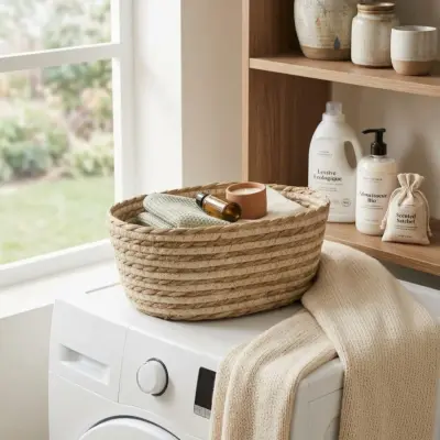 Panier, Rafia naturel