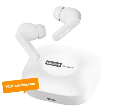 Écouteurs True Wireless TWS Bluetooth Headset, ANC LENOVO LE209.