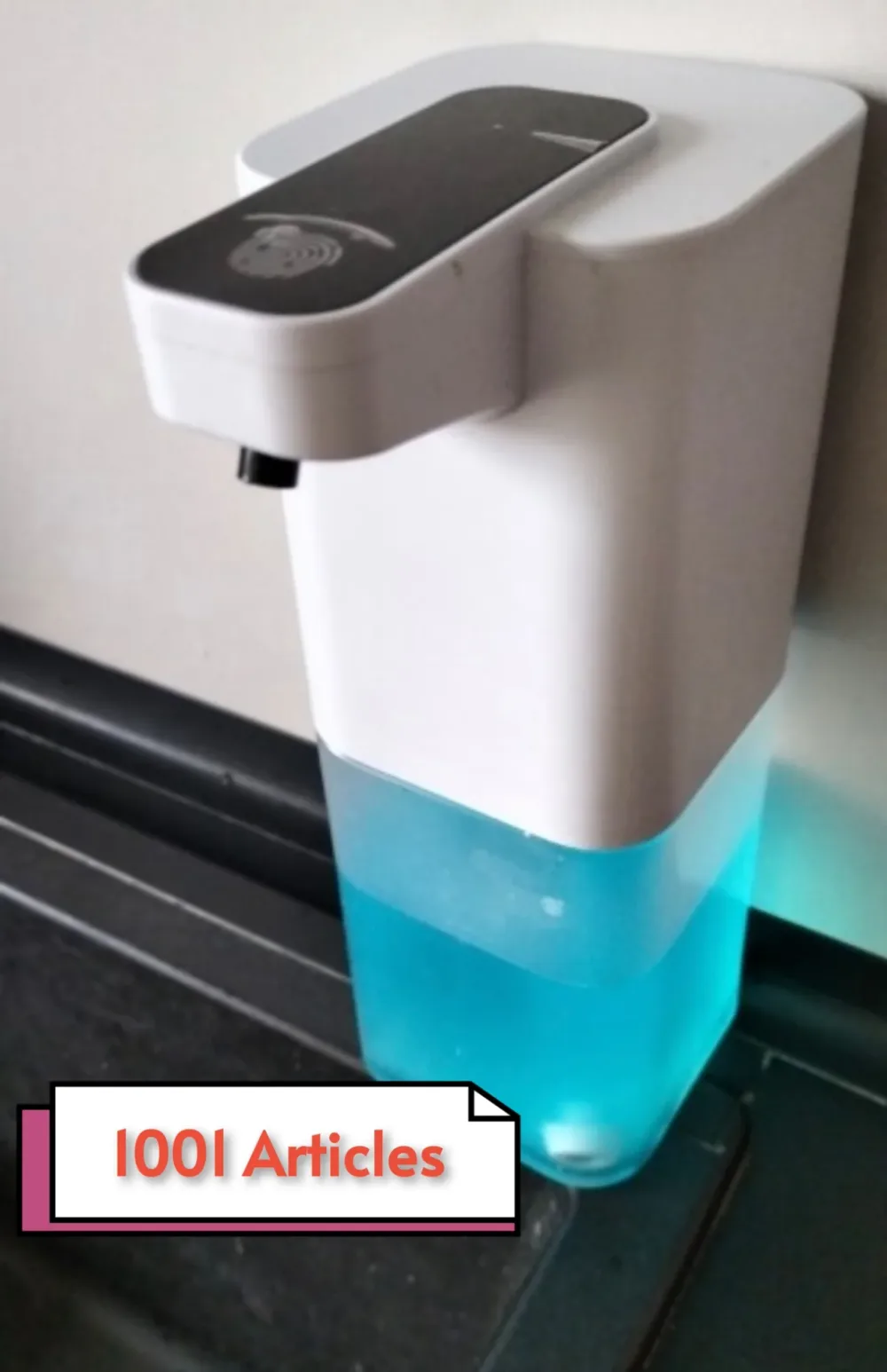 Distributeur sans contact de mousse de savon - rechargeable USB Type C