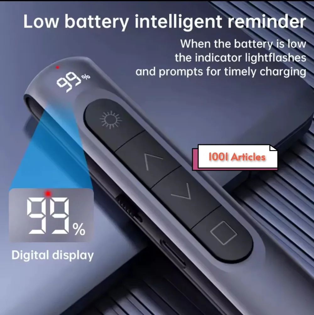 Stylo PowerPoint - Pointeur Laser Premium