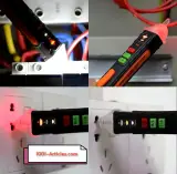 Détecteur de tension électrique, sans contact, AC