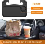 Plateau de Volant de Voiture Polyvalent Double Face - طاولة عجلة القيادة المحمولة للسيارة