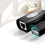 Rallonge de câble USB sur RJ45 2Pcs Longueur jusqu’à 150 m
