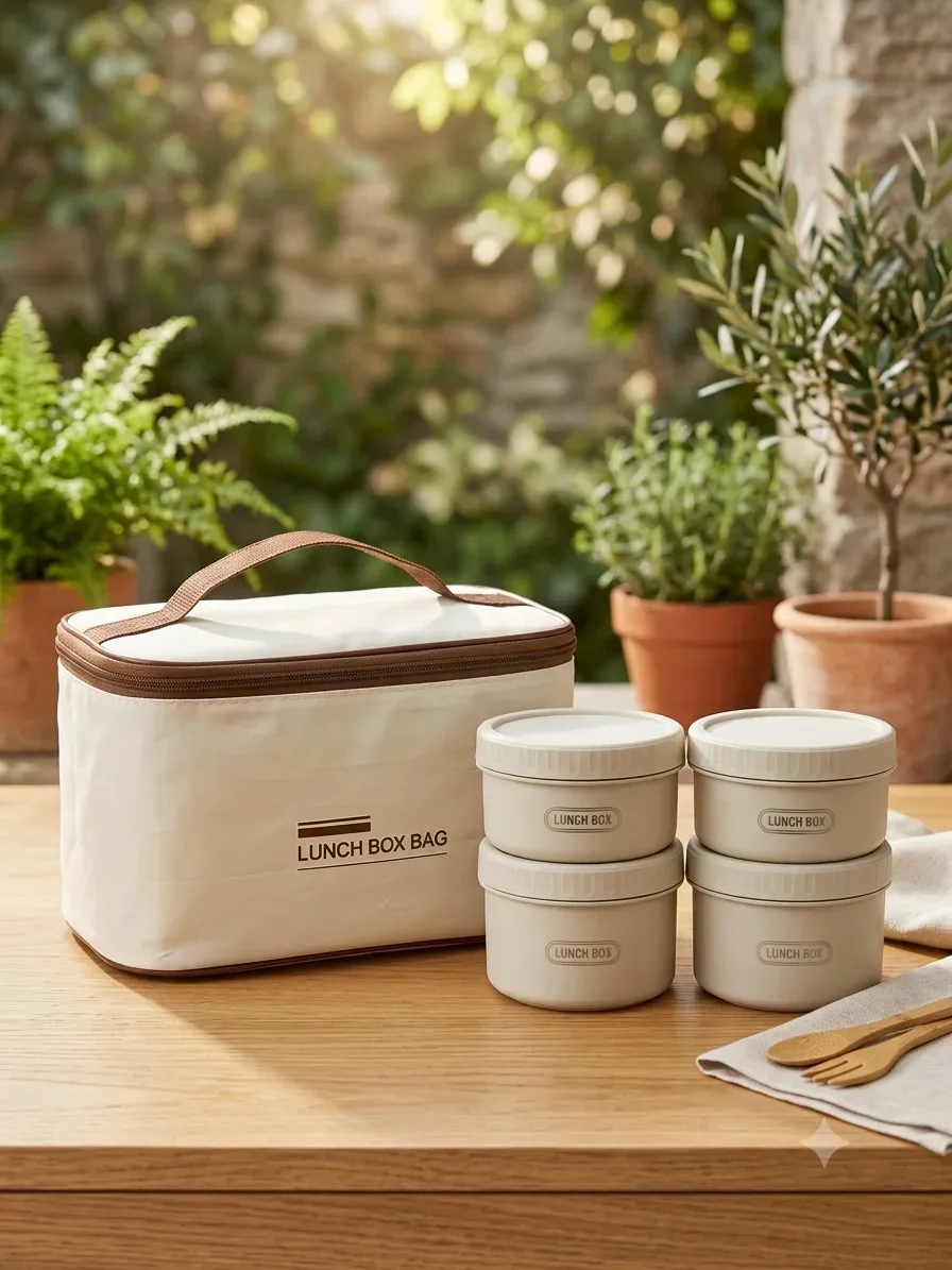 Lunch Box Bag 4pcs
