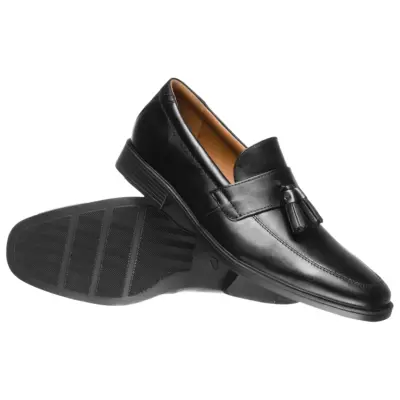 Clarks Tilden Stride Derby cuir Noir