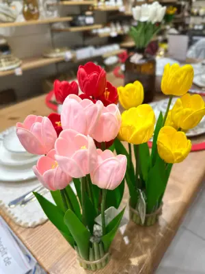 Bouquet de Tulipes Artificielles – Multicolore