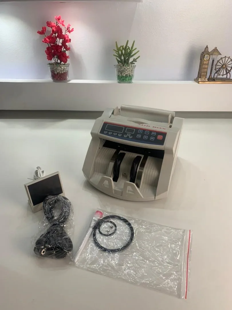 Compteuse Automatique de Billets avec Détection UV – آلة عد النقود الأوتوماتيكية مع كشف الأشعة فوق البنفسجية