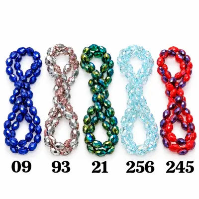 Cristal Goute 8*11 Qty:10 fil