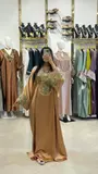 ROBE EN SATIN