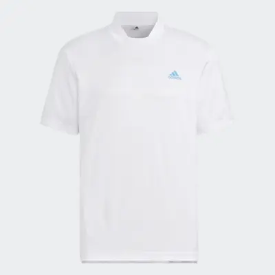 Polo Adidas manches courtes HM7833  Blanc