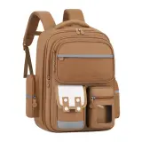 Sac à Dos Enfant pour École primaire de Haute Qualité Marron – حقيبة ظهر مدرسية للأطفال بني