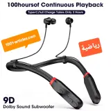 Écouteurs I35 Bluetooth 5.1 - Stéréo - Sport - Micro intégré - Tour de Cou.