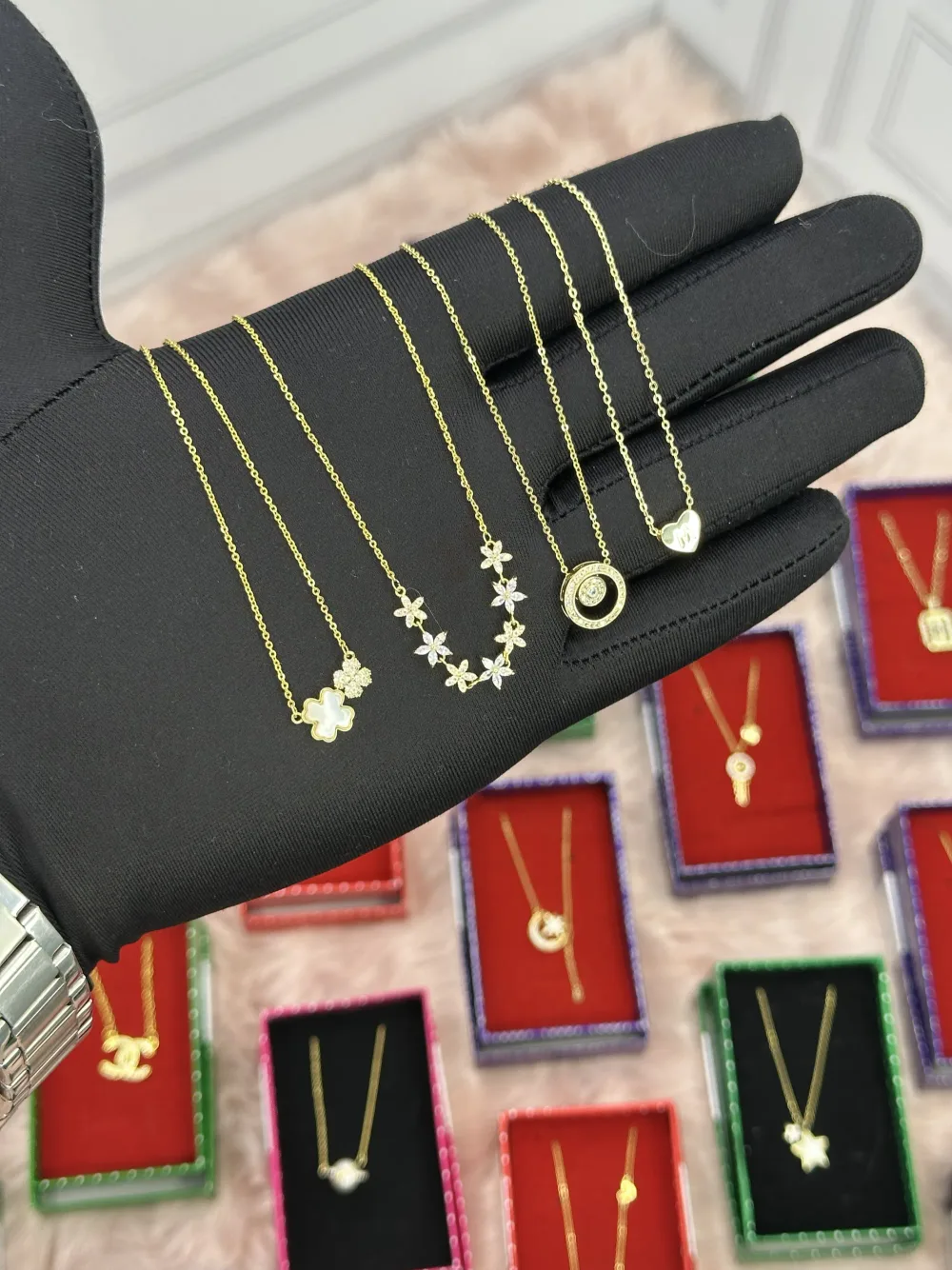 ‏Collier Plaqué Or