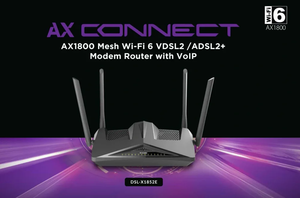 راوتر - مودم وايفاي 6 - DLINK - AX1800