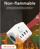Multiprises 7 en 1 - Cube Power Strip Avec Protection de Surintensité