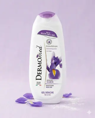 Dermomed جال دوش بعطر زهرة السوسن 250ml