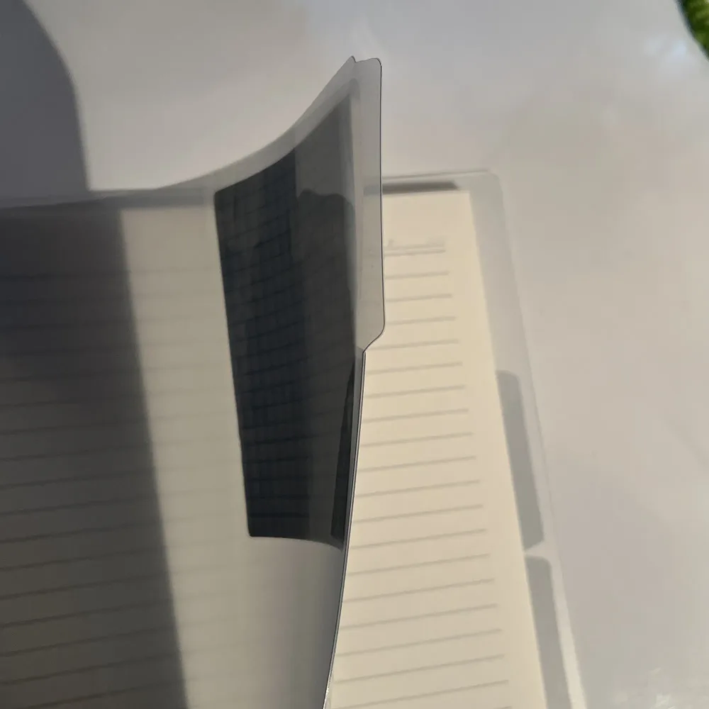 Transparent binder
