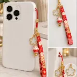 Sangles pour téléphone, chat, souriant
