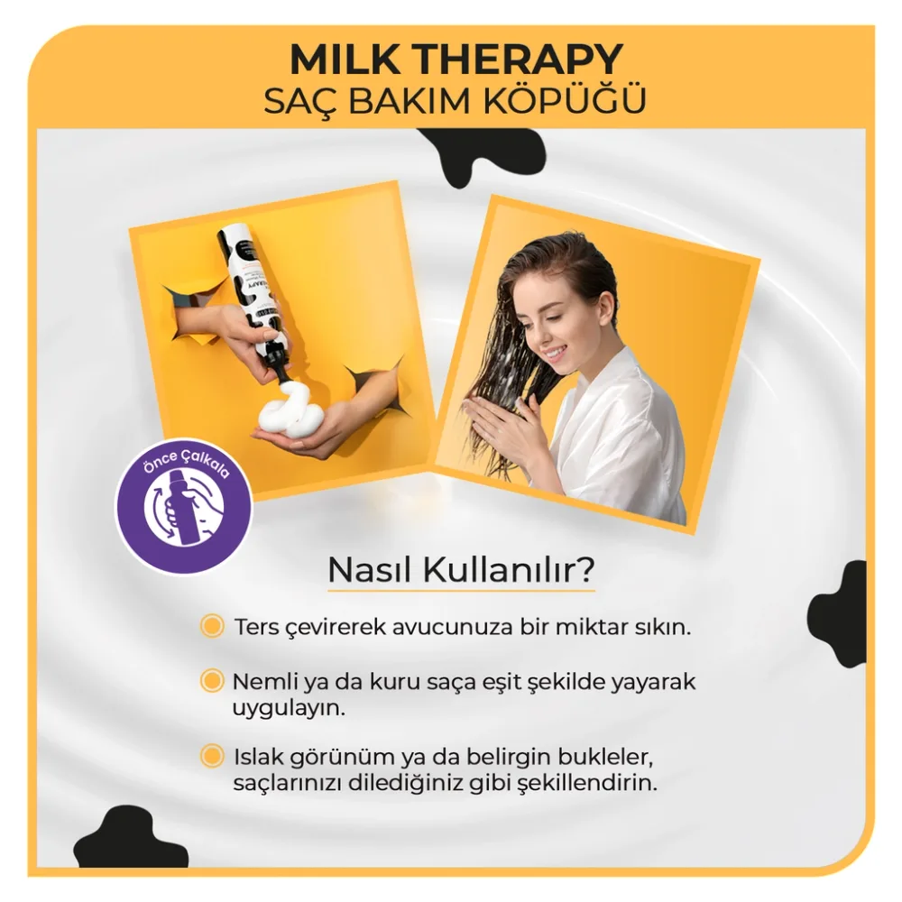 Mousse capillaire Morfose Milk Therapy 200 ml