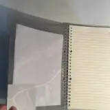 Transparent binder