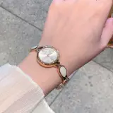 Montre GEDI Élégance — Bracelet Rose Gold & Perles Nacrées