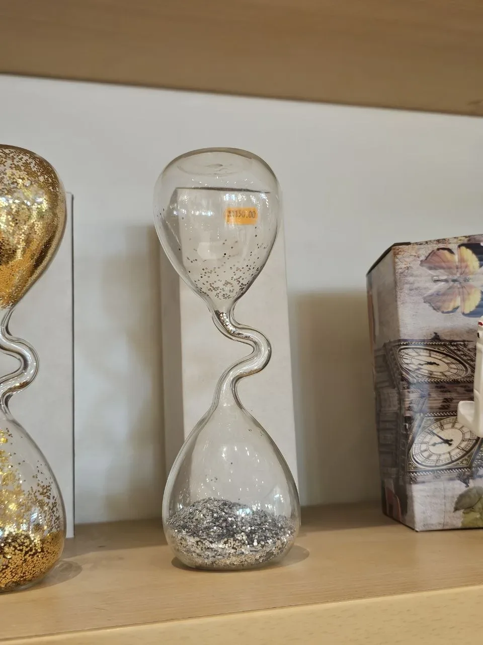 Sabliers Décoratifs Spirale - Élégance et Scintillement