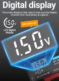 Testeur de Batteries Numérique - ANENG BT-168 Pro - Ecran LCD.