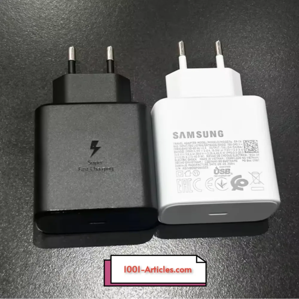 Chargeur Original Super Rapide PD45W 5A - Samsung - Cable - GaN C