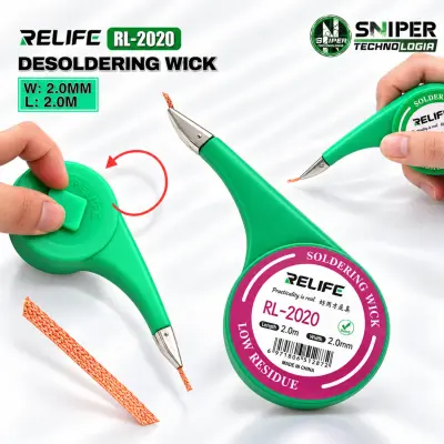DESOLDERING WICK RELIFE RL-2020