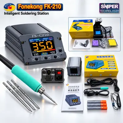 Inteligent Soldering Station Fonekong FK-C210