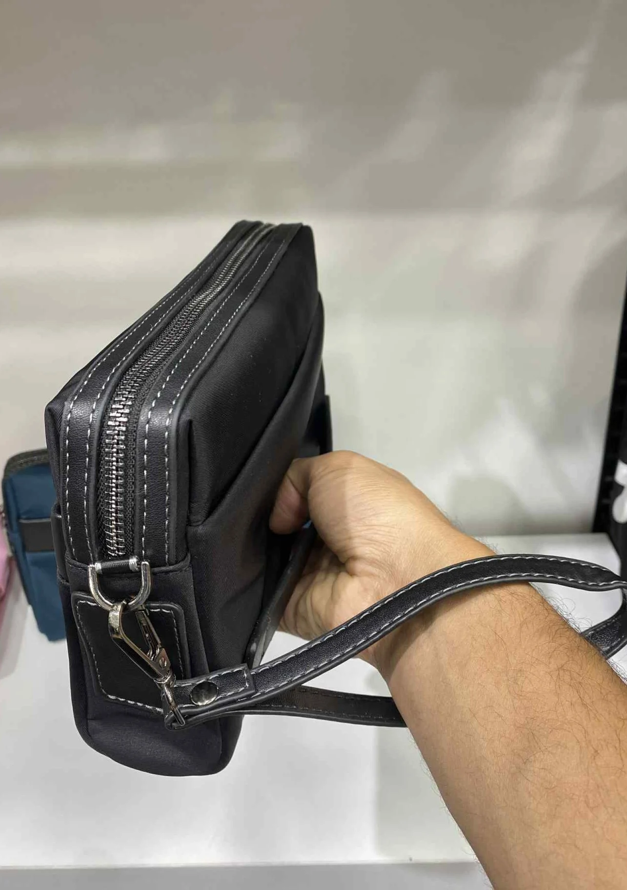 Pochette en toil oxford