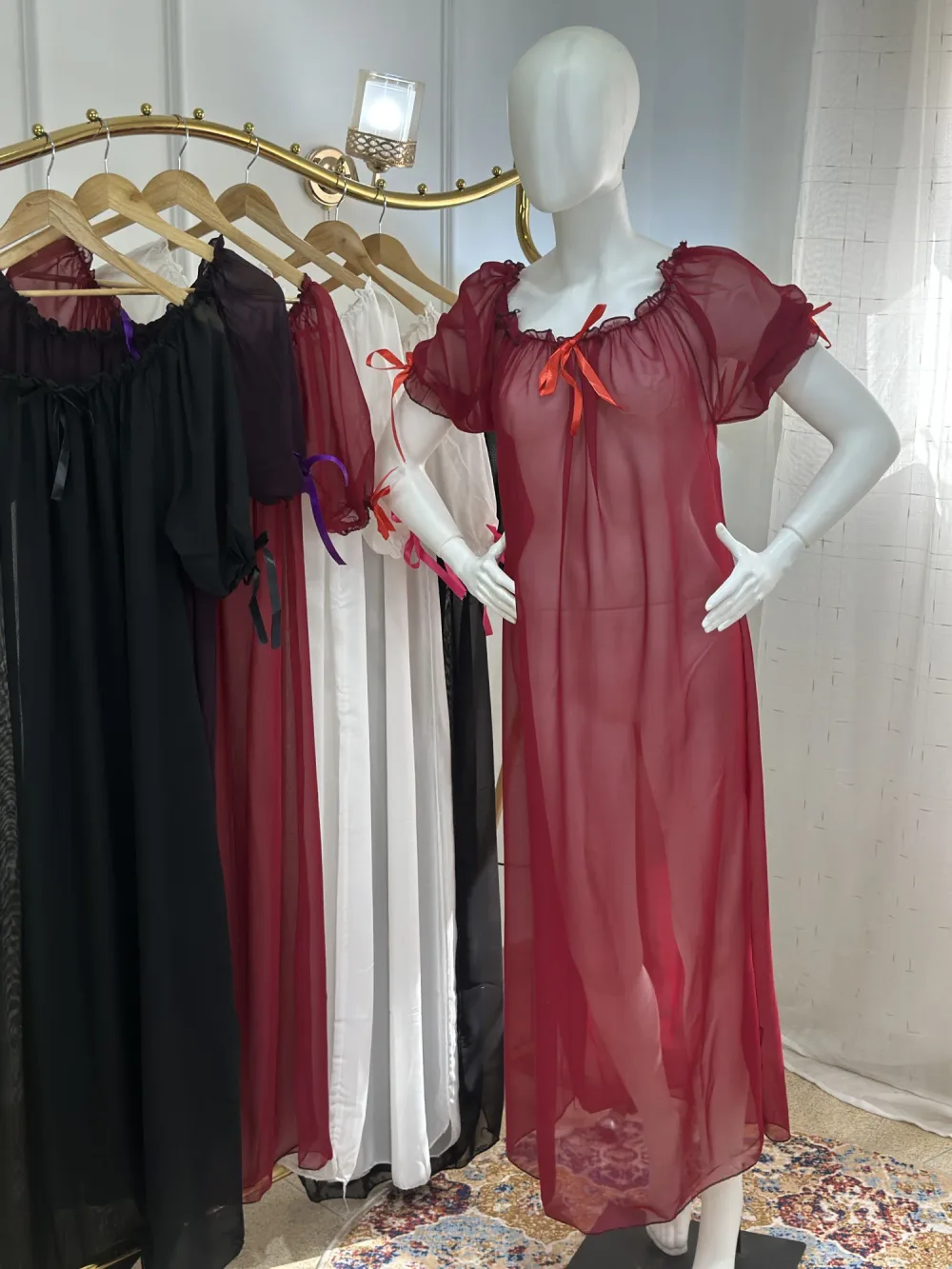 ROBE TRANSPARENTE (AURA)