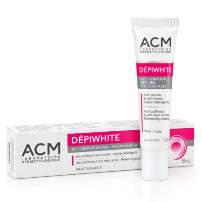 ACM Dépiwhite Gel Contour des Yeux 15 ml – Anti-Poches & Cernes