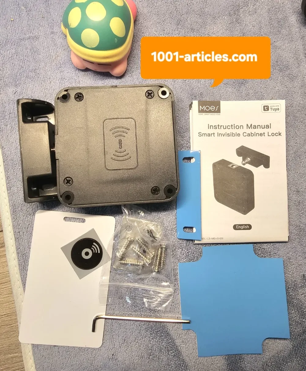 Serrure Intelligente Digitale MOES Bluetooth Tuya Smart - NFC - Carte IC