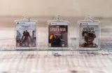 Porte clés cover jeux video