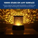 Star Master Veilleuse Galaxy et Projecteur d’étoiles – جهاز عرض النجوم
