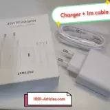 Chargeur Original Super Rapide PD45W 5A - Samsung - Cable - GaN C